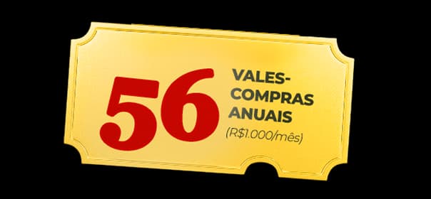imagem ilustrativa prêmio 3, vale compras anual